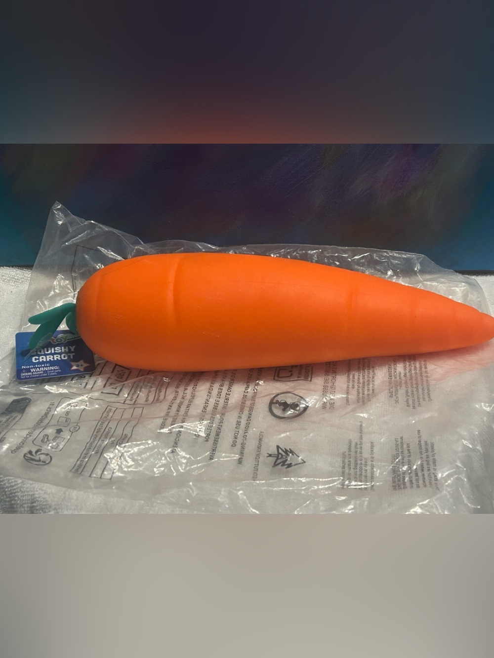 Jumbo Carrot Squishy